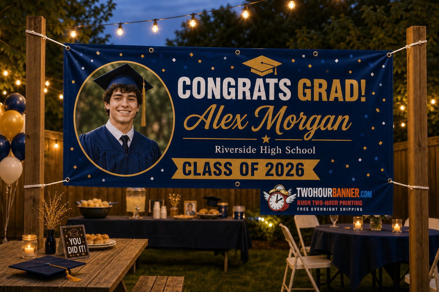 Graduation Banner Example